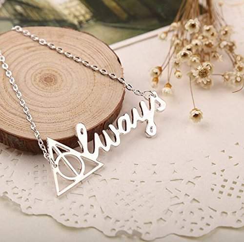 Buy Generic Always Harry Potter Inspired Locket Pendant Necklace For Men And Women Silver Metal 50 Cm Long Necklace Features Price Reviews Online In India Justdial