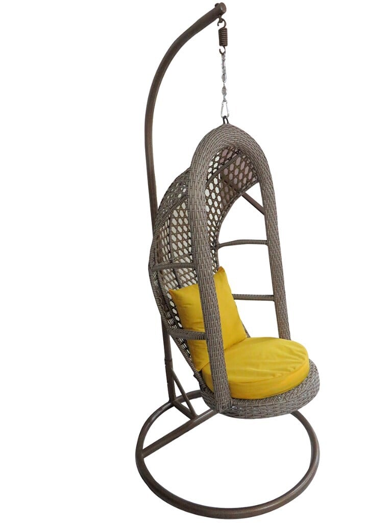 Amaze Garden Outdoor Indoor Single Patio Swing Zula with Stand, MZ