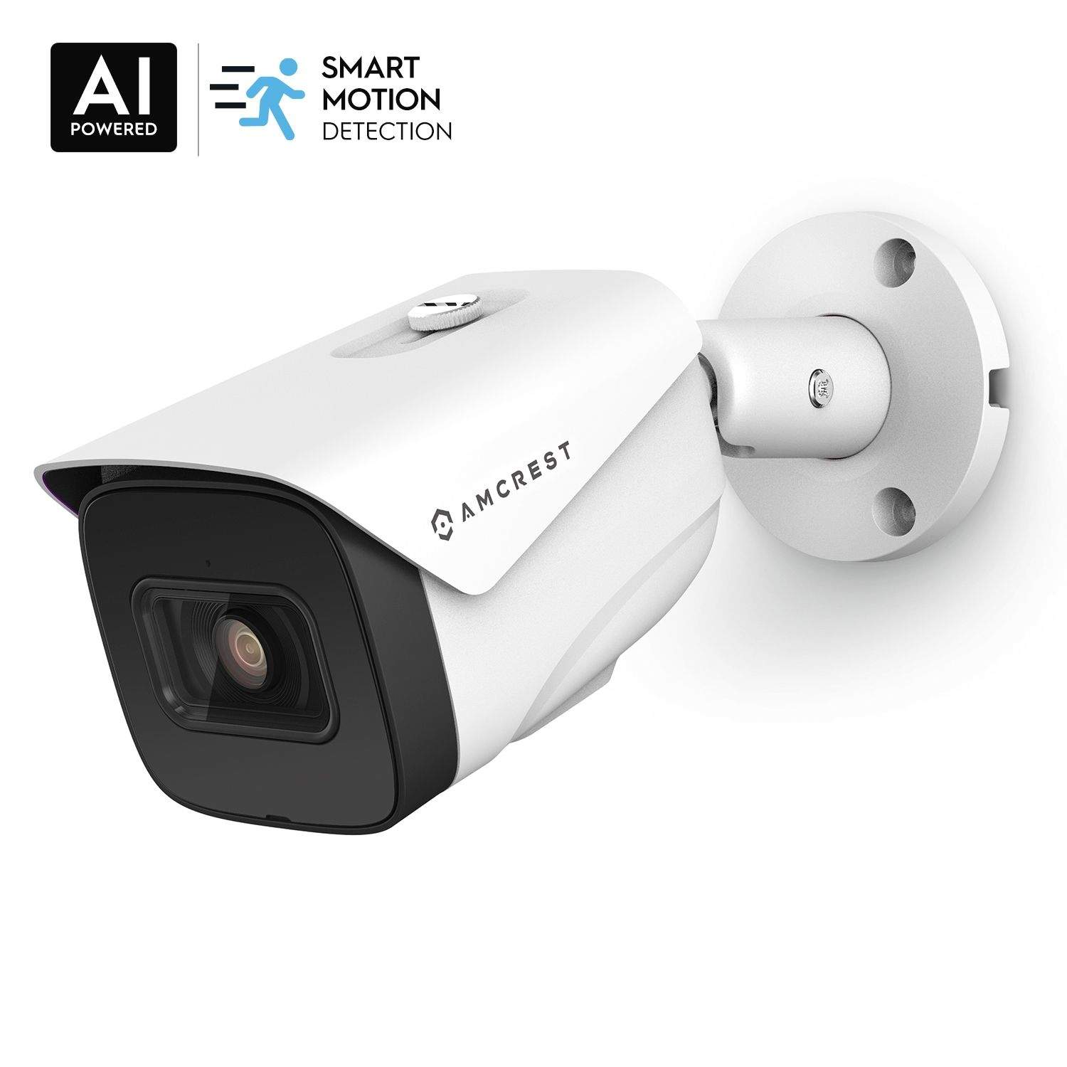 Amcrest 4K POE AI Camera 20fps UltraHD 8MP Outdoor Bullet PoE IP Camera  (IP8M-2696EW-AI) in Tirupur at best price by Maniraam Marketing & Co -  Justdial