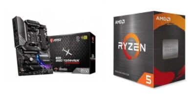 Buy PC AMD RYZEN 5 5600X + MSI MAG B550 TOMAHAWK Online - Best