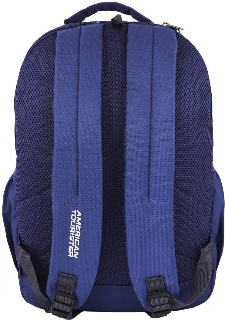 american tourister blue laptop backpack Zork 2.0 1 AS Moon AMERICAN TOURISTER Fleek Unisex Printed