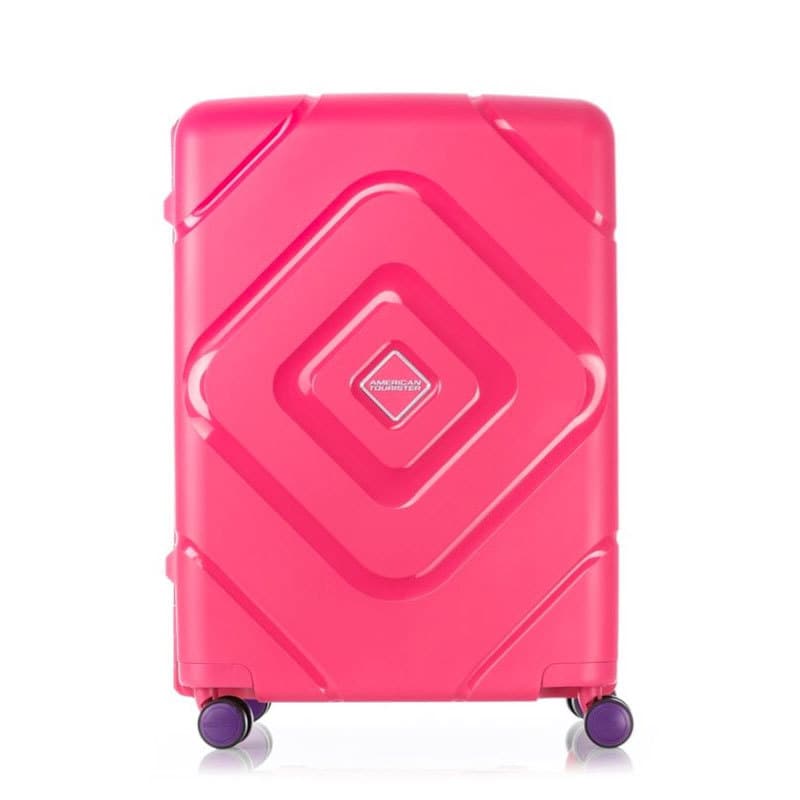 AMERICAN TOURISTER Polypropylene Trigard Trolley Bag (S, Raspberry