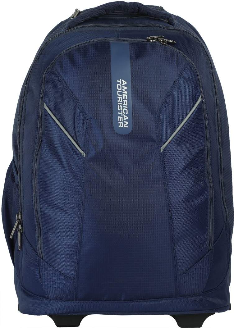 AMERICAN TOURISTER Xeno 39 L Trolley Laptop Backpack(Blue) in Durg