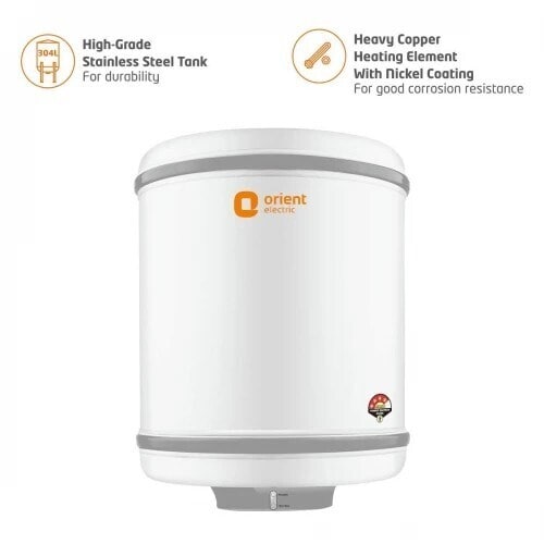 Orient Electric Aqua Spring Storage 10 ltr Vertical Water Heater