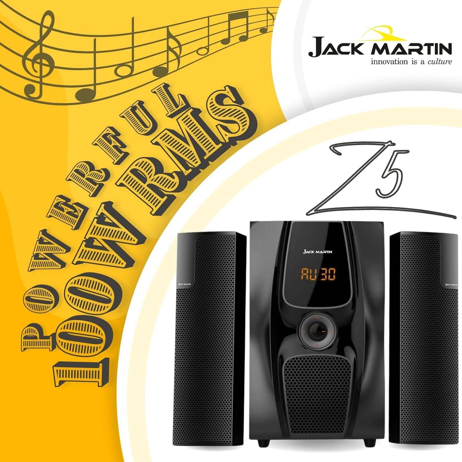 Jack Martin Z Bluetooth SD Card USB Home Theatre Speaker