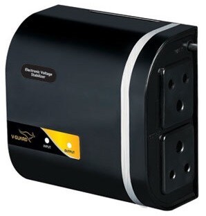 V-GUARD Crystal Nano ABS Voltage Stabilizer (Black) in Nagpur at