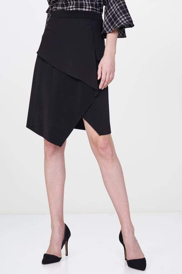 AND Black Tulip Skirt (Size: 32, AW18AP005SKSUF) in Mumbai at