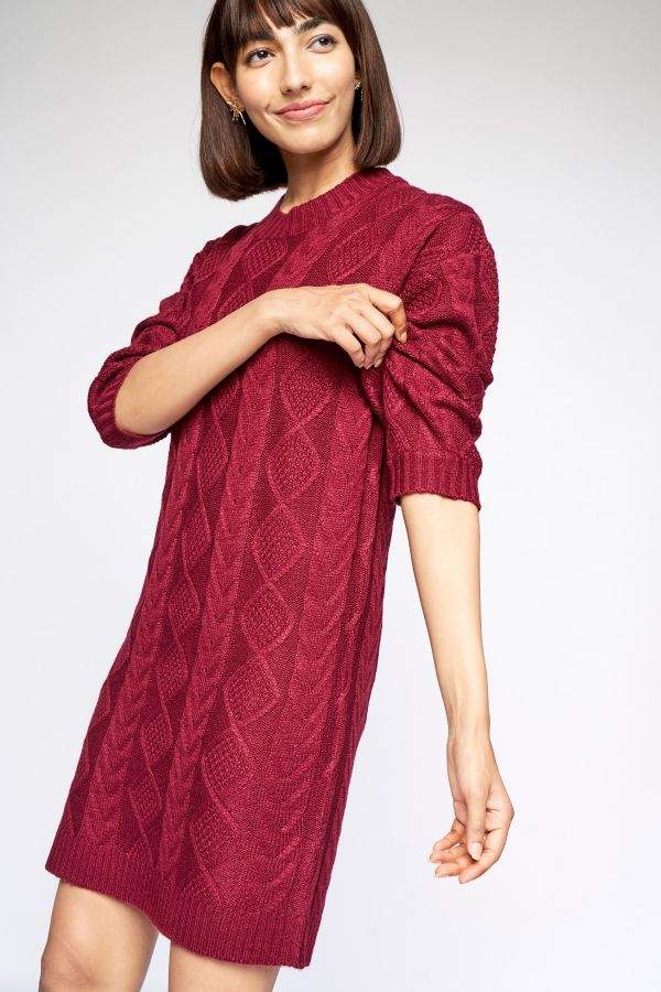 AND FW21AK056DRFK Wine Self Design 