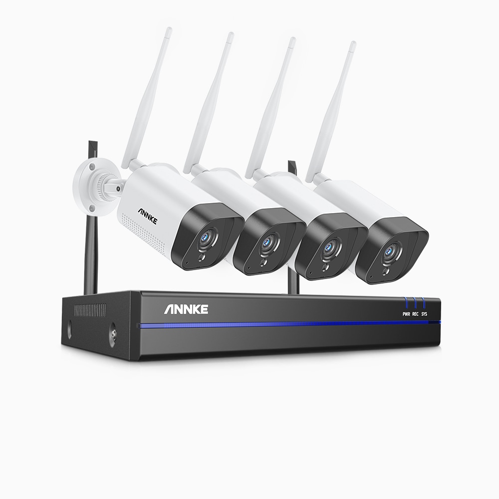 Annke WS300 Channel Camera 2K 3MP Wireless NVR Security System