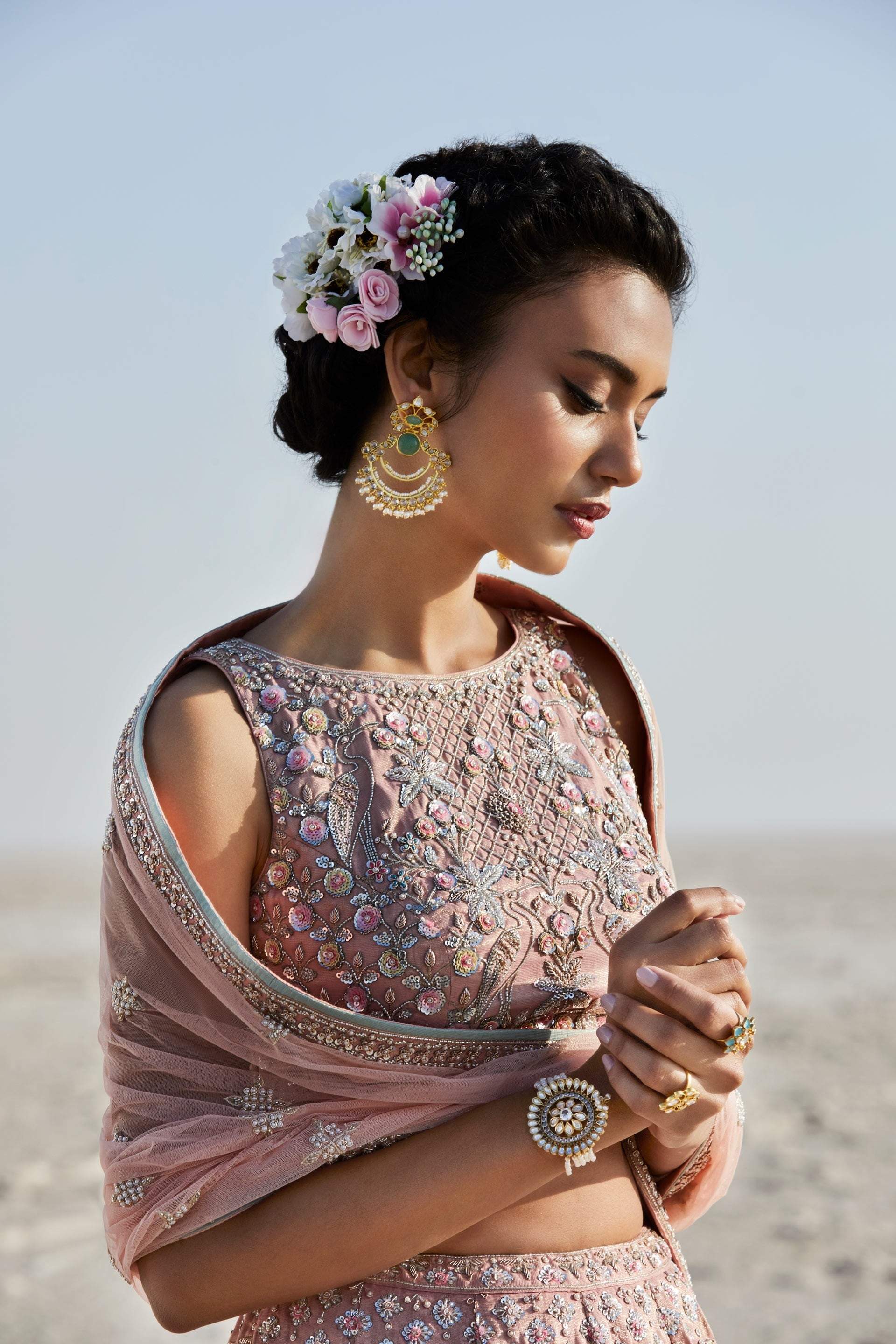 Anita Dongre Womens Damia Lehenga (NA) in Ratlam at ₹ L