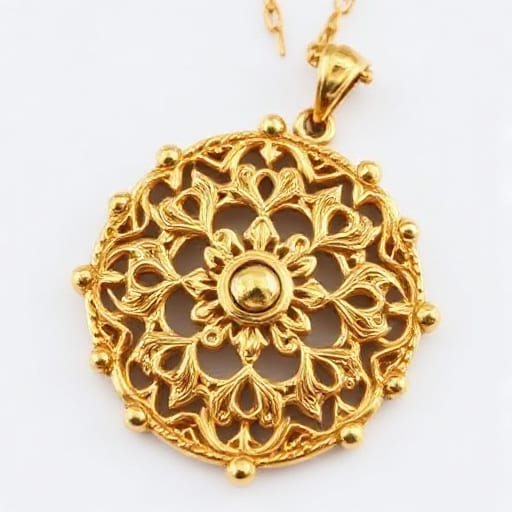 Antique Gold Pendants in Meerut at ₹ 50,000 ₹ L Pc by Hare