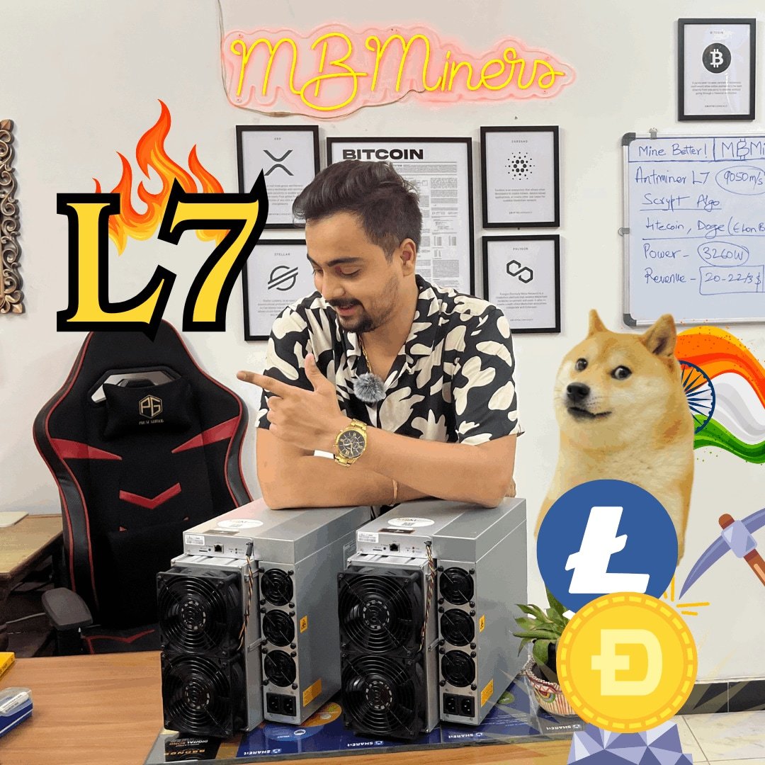 test Antminer L7 9050M in Kanpur at ₹ 1 L - ₹ 1.50 L / Pc by My Blockchain  Miners - Justdial