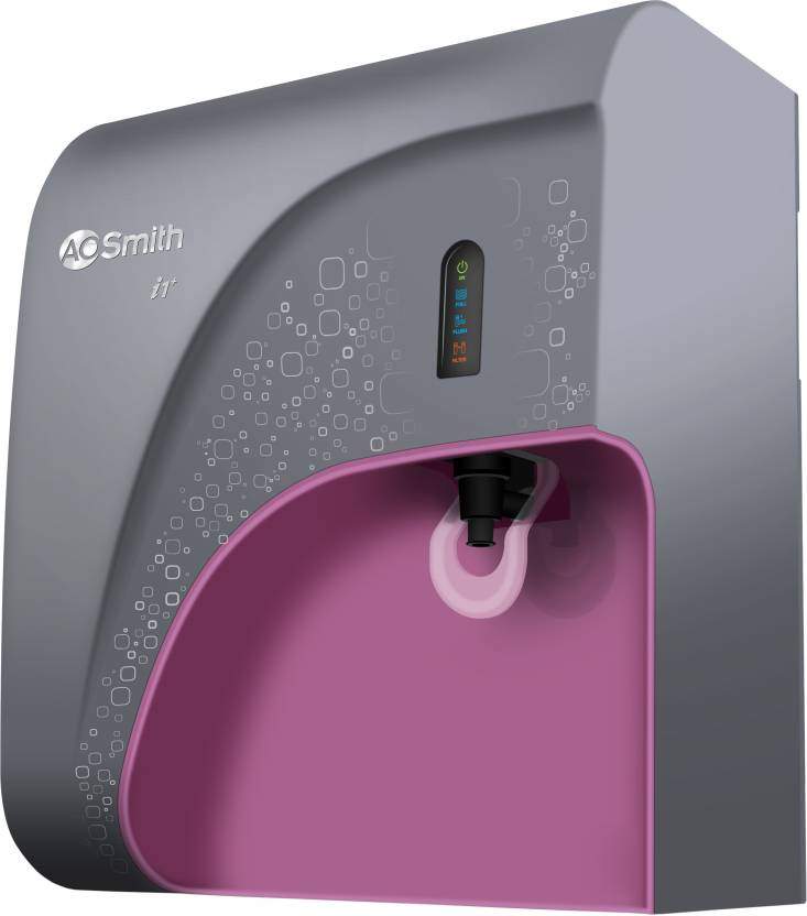 AO Smith i1 Plus L RO Water Purifier(Pink, Grey) in Hardoi at