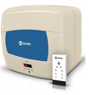 Buy Ao Smith Digital Electric 15 Ltr Storage Geyser Ivory u0026 Electric Blue  [HSE-SFS-015, 7 Years] Online - Best Price Ao Smith Digital Electric 15 Ltr  Storage Geyser Ivory u0026 Electric Blue [