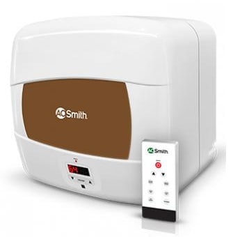 AO Smith Digital Electric 25 ltr Storage Geyser White Bronze