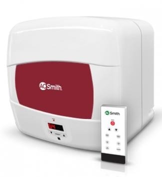 Ao Smith Digital Electric Storage Geyser White u0026 Red [HSE-SFS-025] in  Navi-Mumbai at best price by Nakoda Enterprises - Justdial
