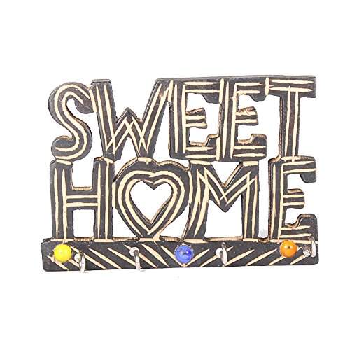 Buy Apkamart Hand Crafted Wooden Key Holder Home Sweet Home