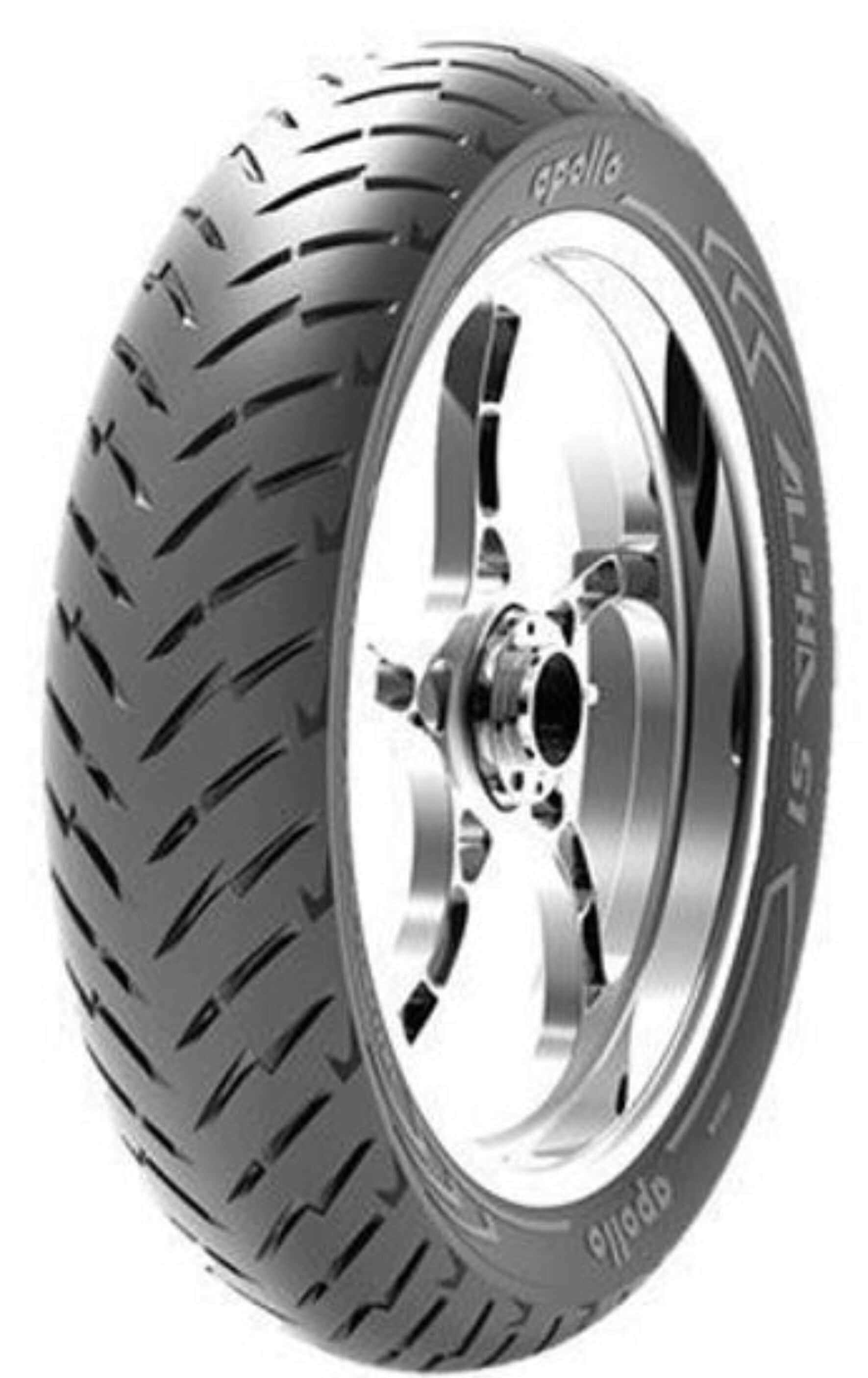 Apollo Motorcycle Rear Tubeless Tyre (Alpha S1) 130/70 R 17 in