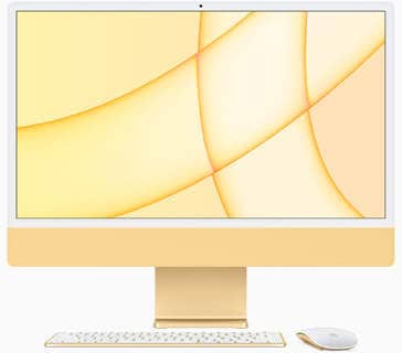 Apple iMac 24 (SSD model, 256GB, Yellow) in Ahmedabad at ₹ 1.33 L