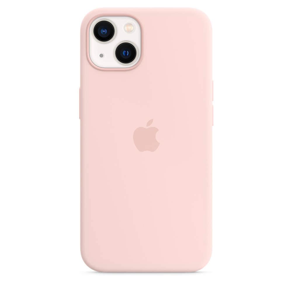 Apple iPhone 13 Silicone Case with Magsafe (Chalk Pink) in Mumbai