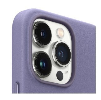 Apple iPhone 13 Pro Max Leather Case with MagSafe (Wisteria) in