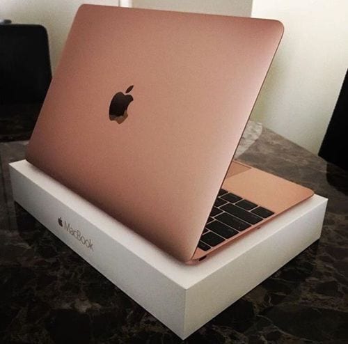 Apple Macbook Pro A1502 Retina I5 Rose Gold in Kolkata at