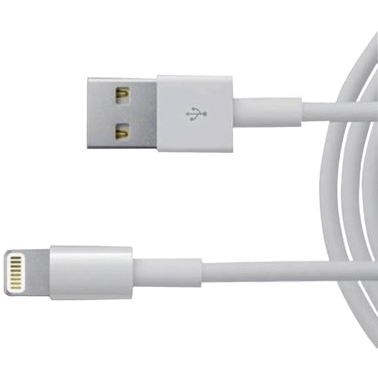 Apple Type A Lightning Feet (1M) White Data Cable in Delhi at