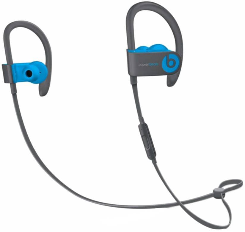 Apple Powerbeats3 In Ear Wireless Headphone With Mic (Flash Blue