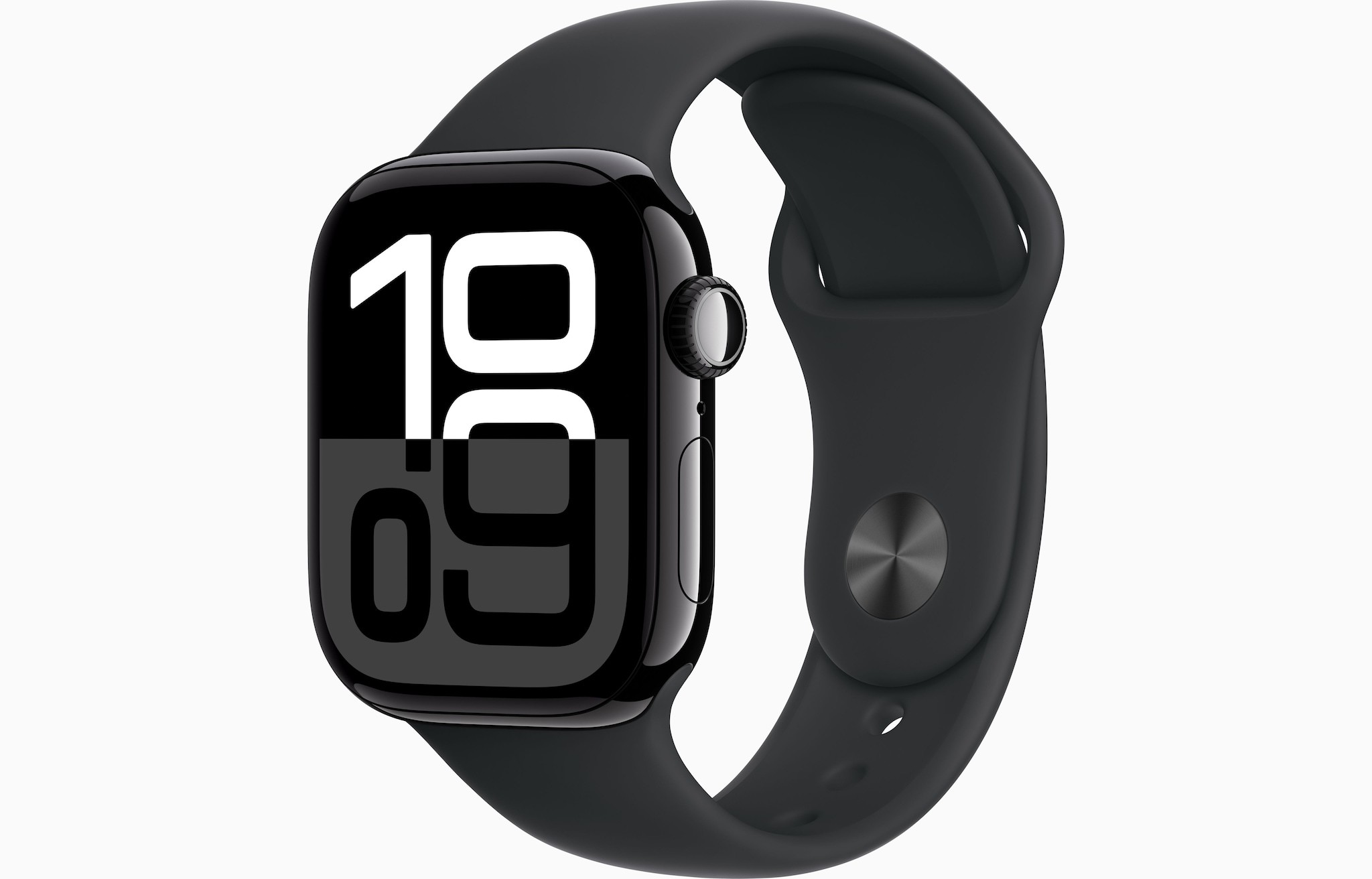 Apple Watch Series 10 (Aluminium Case, GPS+Cellular, Jet Black, 46