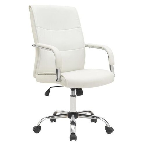 Artificial Leather White Office Chair in Ghaziabad at ₹ 1,900