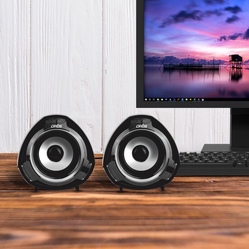 Artis S9 Speaker Channel Usb Speaker (Black) in Navi-Mumbai at