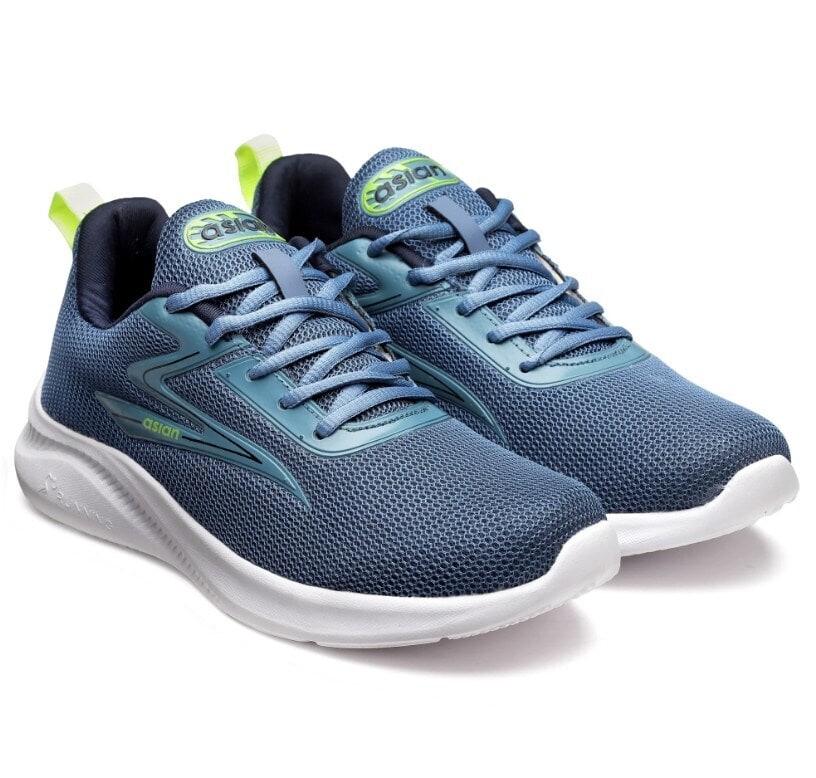 Asian OSCAR-03 Mens Sport Running Shoe (Size 8, Green) in Delhi