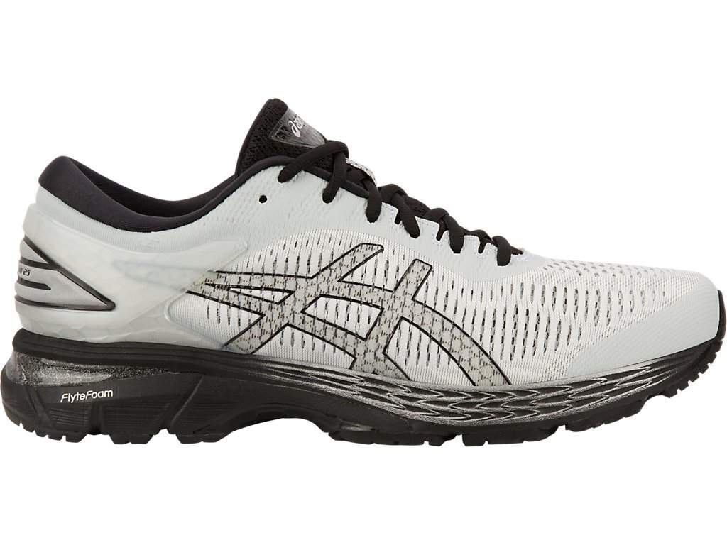 Asics Gel-Kayano 25 Running Shoes (Glacier Grey, Black) Glacier