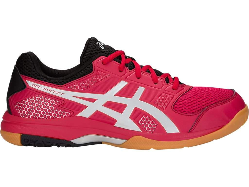 Asics Gel-Rocket Volleyball Shoes (Samba, Silver) Samba, Silver