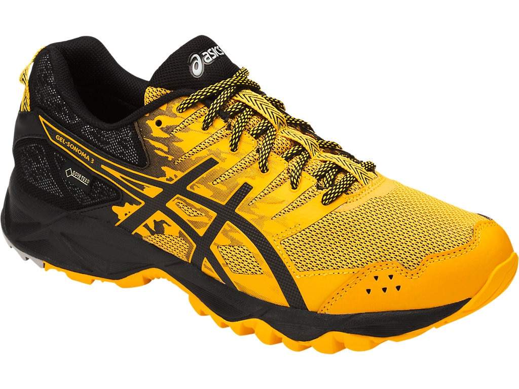 Asics Gel-Sonoma G-Tx Running Shoes (Gold Fusion, Black, Mid