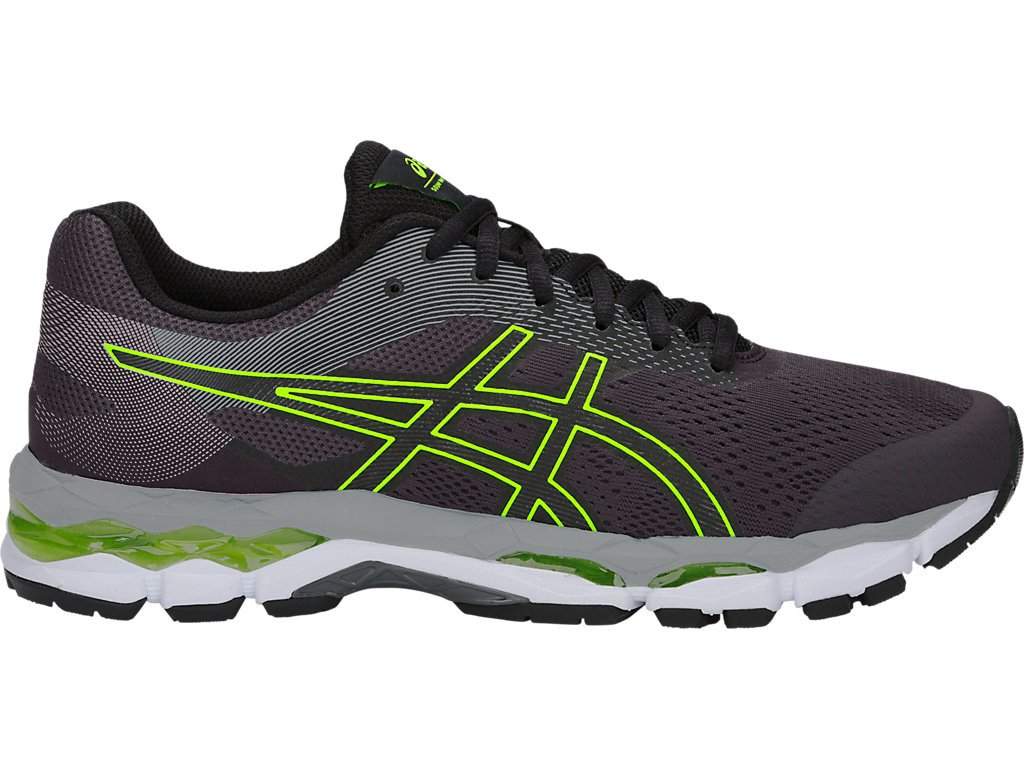 Asics Gel-Superion Running Shoes (Dark Grey, Hazard Green) Dark