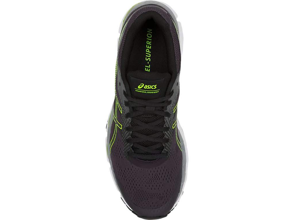 Asics Gel-Superion Running Shoes (Dark Grey, Hazard Green) Dark