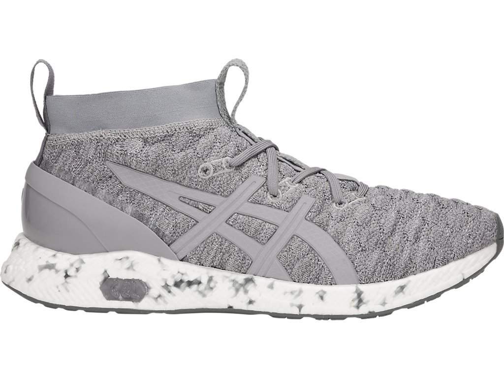 Asics Hypergel-Kan Running Shoes (Mid Grey, Stone Grey) Mid Grey