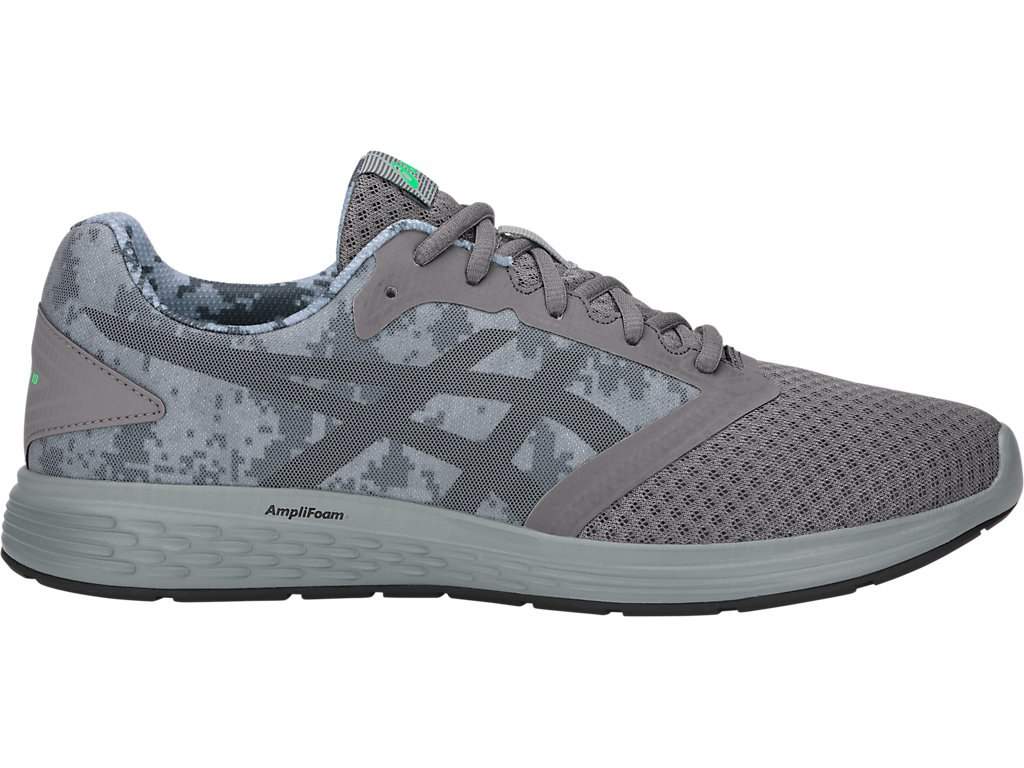 Asics Patriot 10 Sp Running Shoes (Stone Grey, Dark Grey) Stone