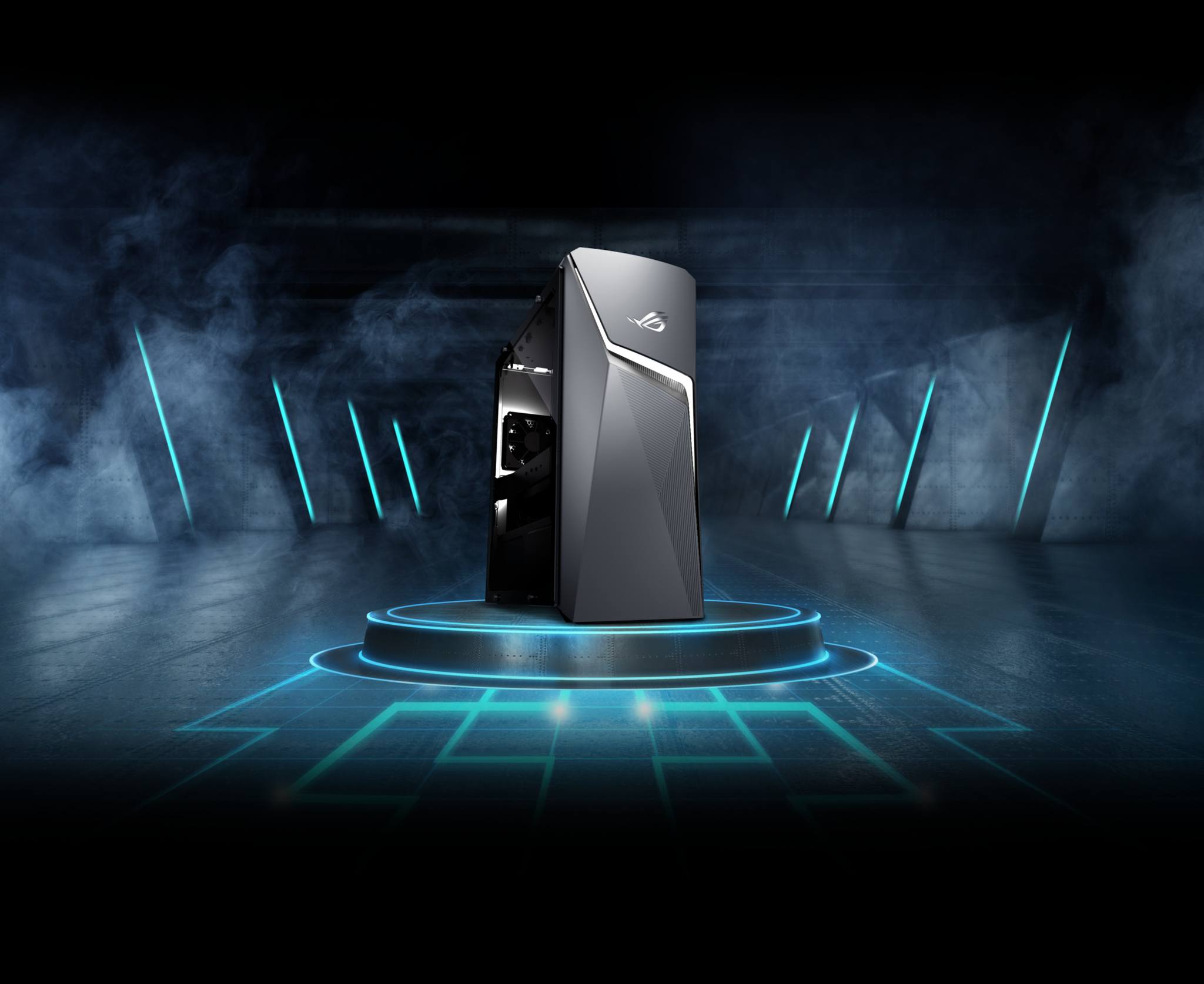ASUS Rog Strix G10CE Desktop (Windows 11 Home, Ram 8 GB, 512 GB, Intel Core i5-11400F Processor, G10CE-51140F218W, Gray)
