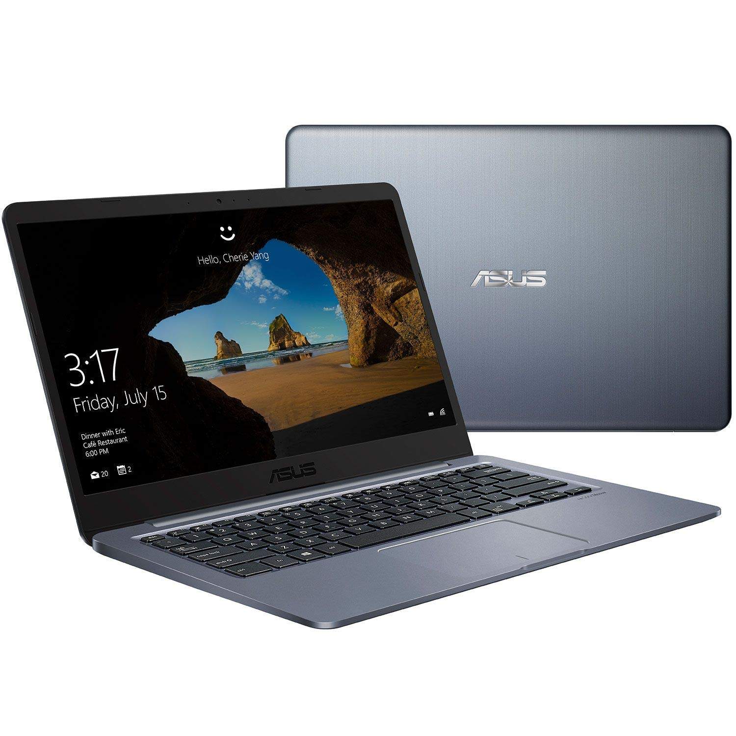 ASUS Thin Light 14 LED Intel N3060 Celeron 4GB RAM 64GB eMMC Win