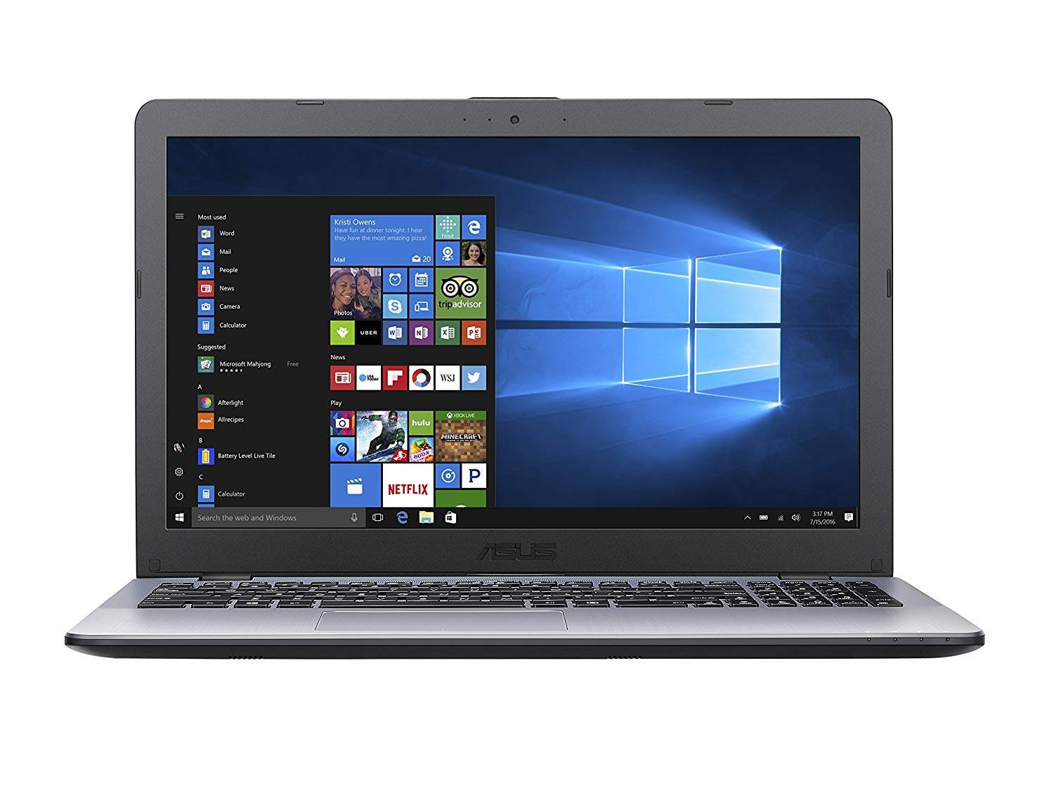 ASUS VivoBook 15 Laptop Intel Core i7-8550U Processor (up to