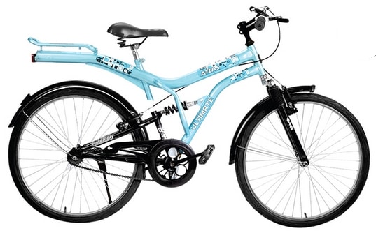 Hercules Cycle Old Hero Cycle Atlas Cycle Simple Price ATLAS Rapid S/Shox  26T Bicycle C Blue Black In Ajmer At Best