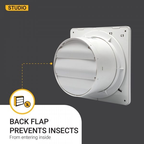 Atomberg Studio Exhaust Fan with BLDC Motor (White, 150 mm) in Delhi at