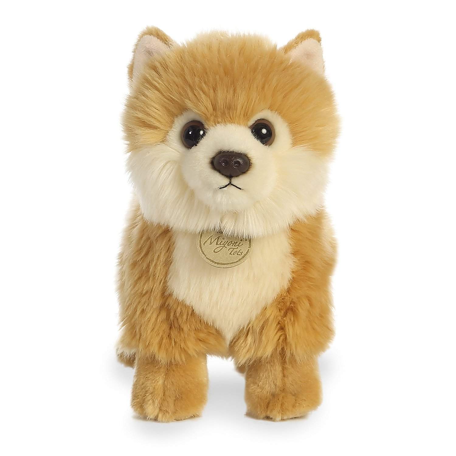 stuffed pomeranian puppy