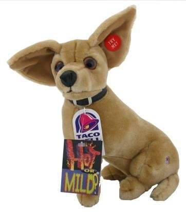 taco bell stuffed dog