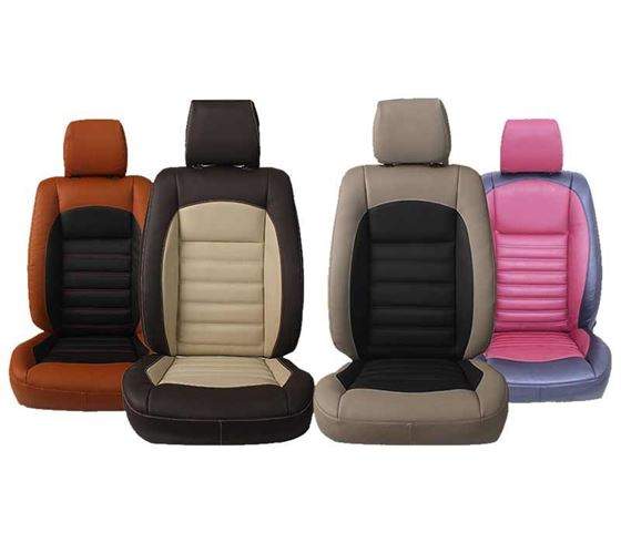AUTOFURNISH 5004140 3D Custom PU Leather Car Seat Covers for Skoda