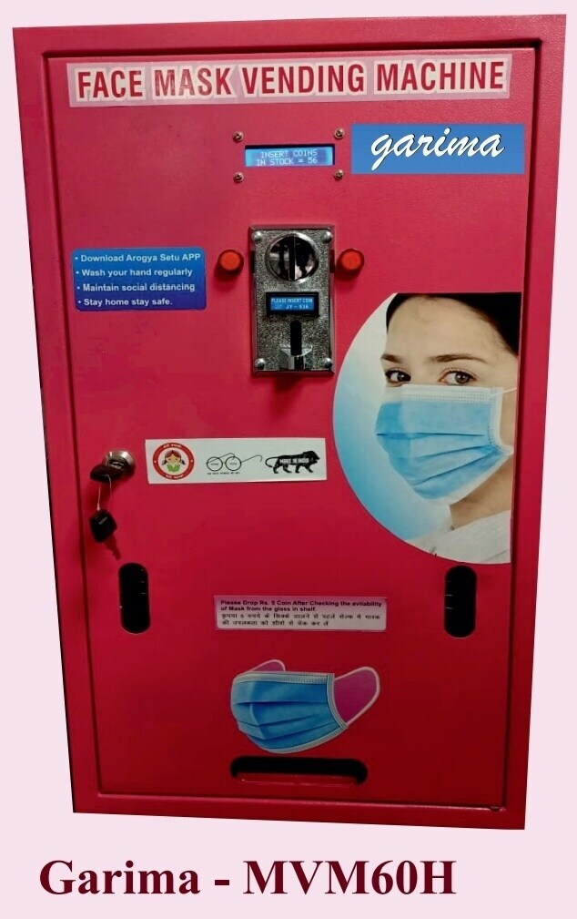 Automatic Face Mask Vending Machine Garima MVM60H in Solapur at