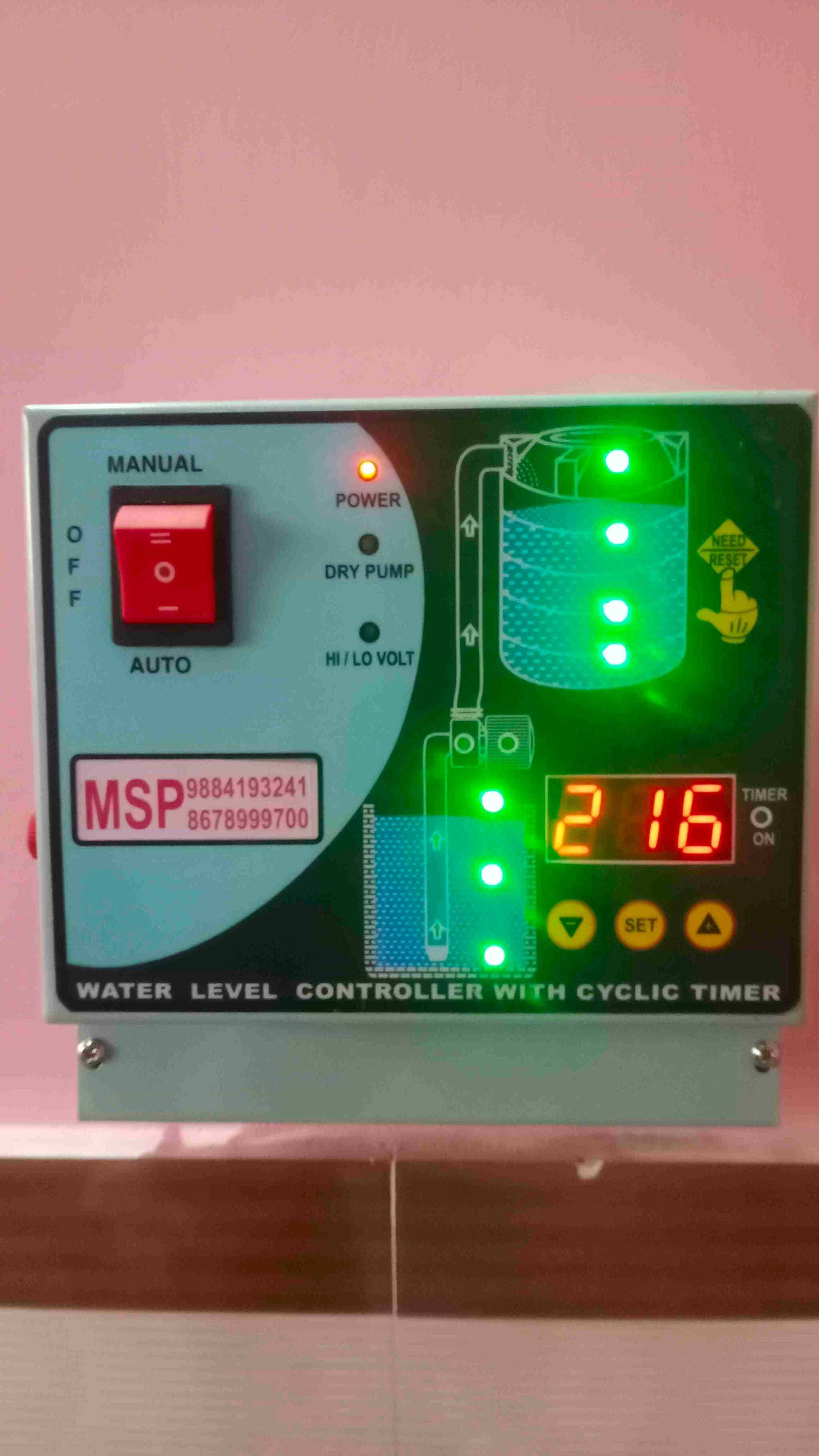 Automatic water level controller with timer in Chennai at ₹ 7,500