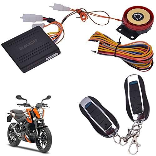 black cat bike security system